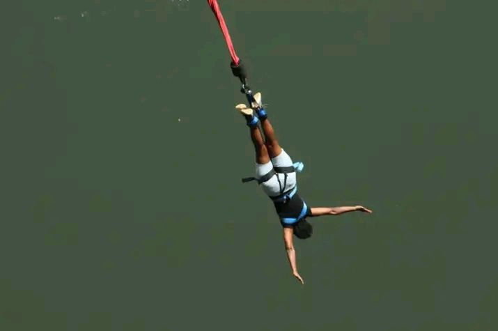 Bungee Jumping Over River Nile