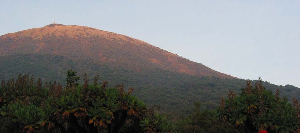 Hiking Karisimbi volcano